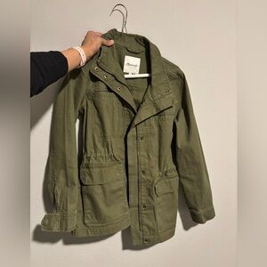 Madewell Utility Jacket in Olive